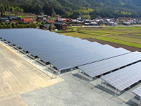 徳地太陽光発電設備設置工事